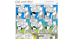 Desktop Screenshot of catandgirl.com